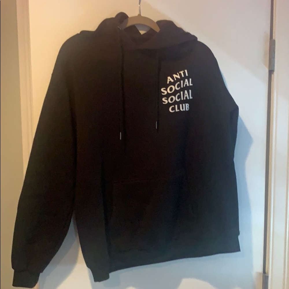 anti social social club hoodie
